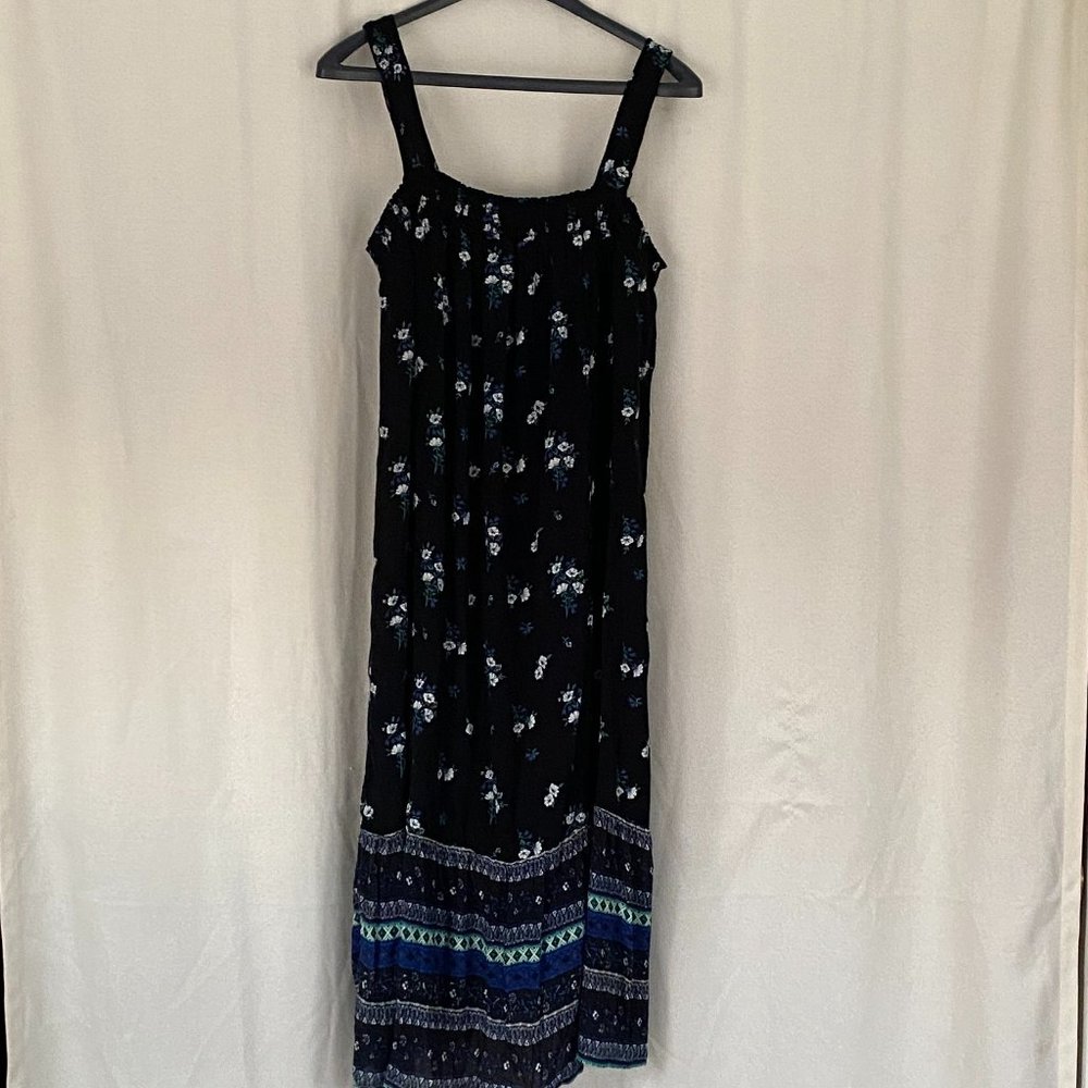 Old Navy Floral Print Crinkle Crepe Dress - NWT